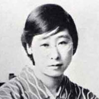 大正12年頃の北川千代　※「パブリックドメインの写真（根拠→）」を使用　出典：『北川千代　壷井 栄（日本児童文学大系22）』（ほるぷ出版）