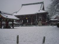 雪の本門寺