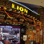銀座五丁目の「ライオン」。現在「ライオン」は銀座に数店舗あるが、辻の時代の「ライオン」はこの五丁目店近くにあった