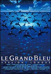 「グラン・ブルー」。監督：リュック･ベッソン。出演：ロザンナ・アークエット、ジャン＝マルク・バール、ジャン・レノほか